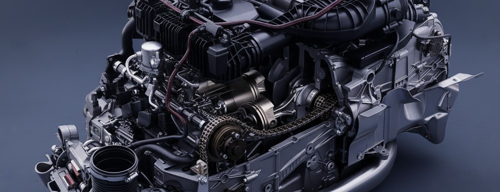 Ilustración Motor de 6 tiempos Porsche: una revolución que podría salvar el térmico