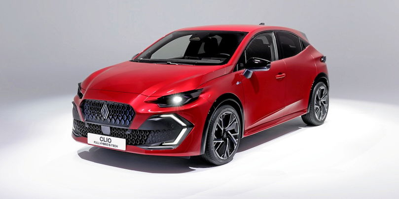 Ilustración Renault Clio 6 híbrido: 160 CV desde 24 600 € o 240 €/mes