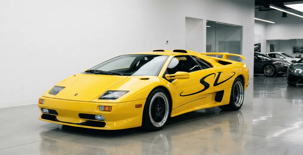 Ilustración Cuando Volkswagen injertó un W16 en un Lamborghini Diablo